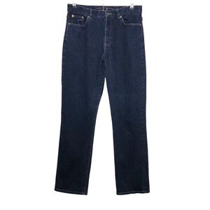 Ralph Lauren Lauren Jeans Co Cotton Blend Mid Rise  Straight  Jeans 8